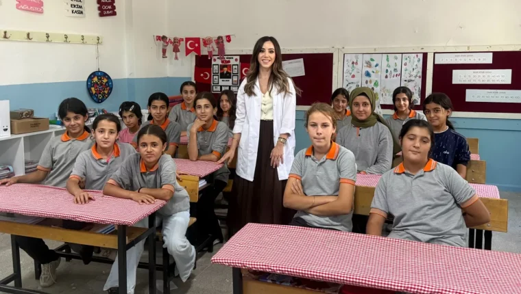 Kozluk'ta ergenlik eğitimi: Kız öğrencilere hijyen ve öz bakım
