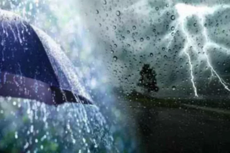 Meteoroloji’den kuvvetli yağış ve fırtına uyarısı!