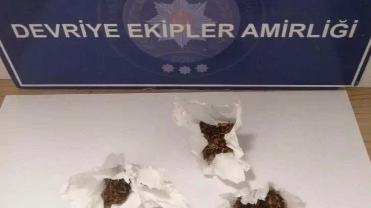 Keşan'da ticari takside uyuşturucu ele geçirildi: 2 tutuklama