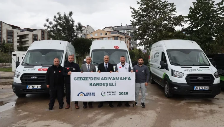 Gebze'den Adıyaman'a yardım: 11 okul ve öğrenciler desteklenecek