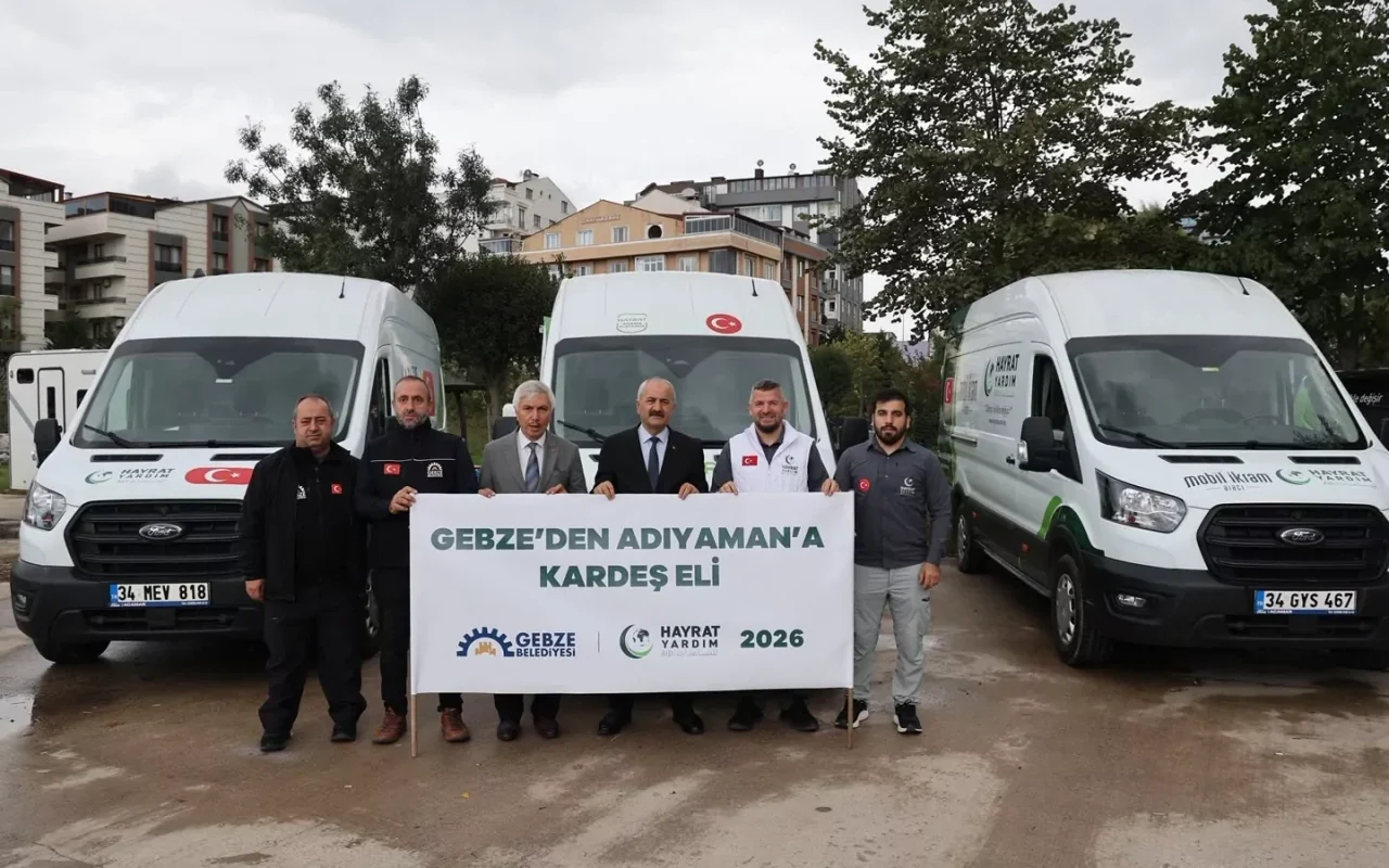 Gebze’den Adıyaman’a kardeş eli: 6 ilçede 11 okula eğitim yardımı