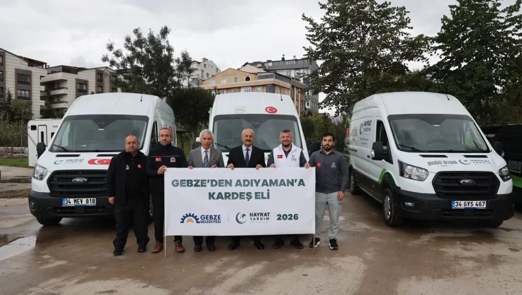 Gebze’den Adıyaman’a kardeş eli: 6 ilçede 11 okula eğitim yardımı