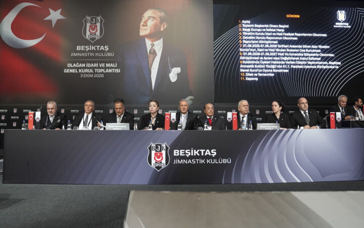 Beşiktaş'ın Olağan İdari ve Mali Genel Kurulu başladı