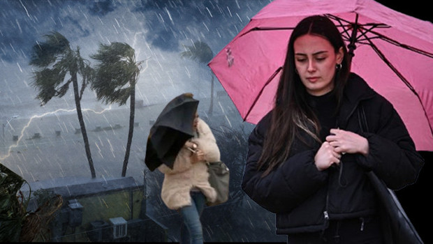 Meteoroloji'den sarı uyarı: Kuvvetli yağış ve 70 km/s fırtına