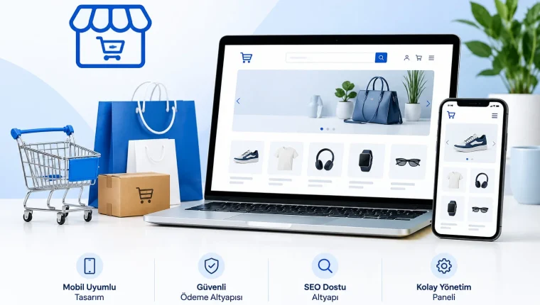 Dijital Ticarette Büyümek İsteyen İşletmeler İçin Hazır E-Ticaret Yazılımları Öne Çıkıyor