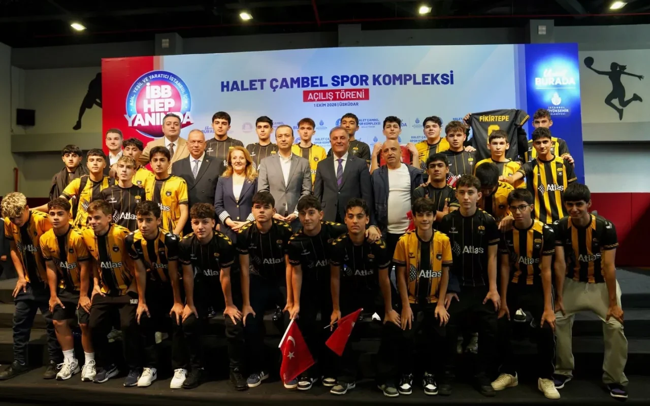 İBB'den Üsküdar'a Halet Çambel Spor Kompleksi açıldı