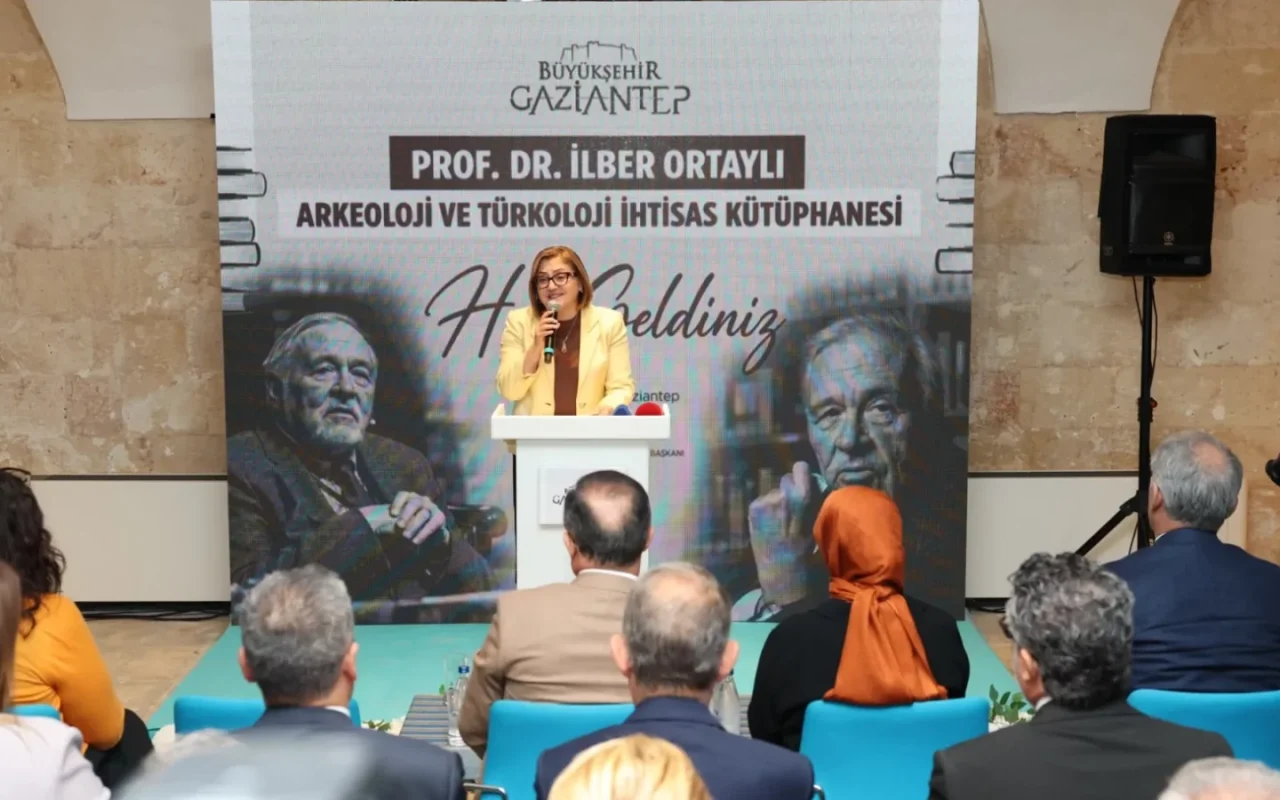 Gaziantep’te Prof. Dr. İlber Ortaylı Arkeoloji ve Türkoloji Kütüphanesi açıldı