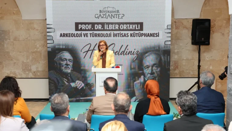 Gaziantep’te Prof. Dr. İlber Ortaylı Arkeoloji ve Türkoloji Kütüphanesi açıldı