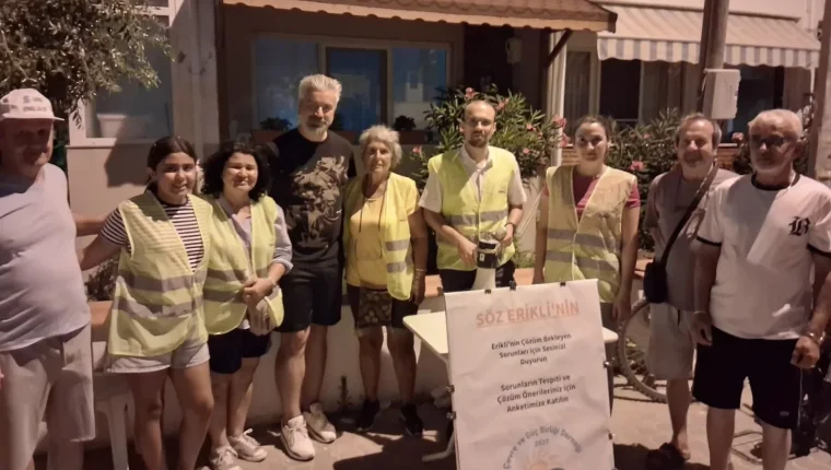 Erikli Sahili'nde altyapı ve arıtma sorunu yüzde 91,7 ile birinci