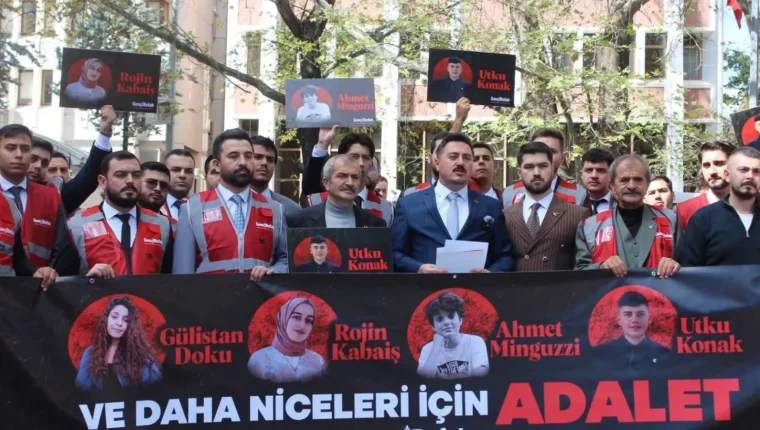 Yeniden Refah Gençlik Kolları Adalet Bakanlığı önünde çağrı
