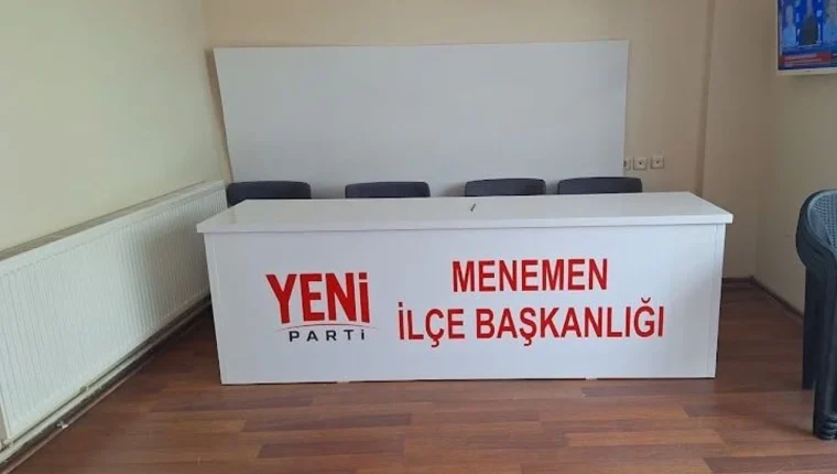 YENİ Parti Menemen’de yönetim listesi açıklandı