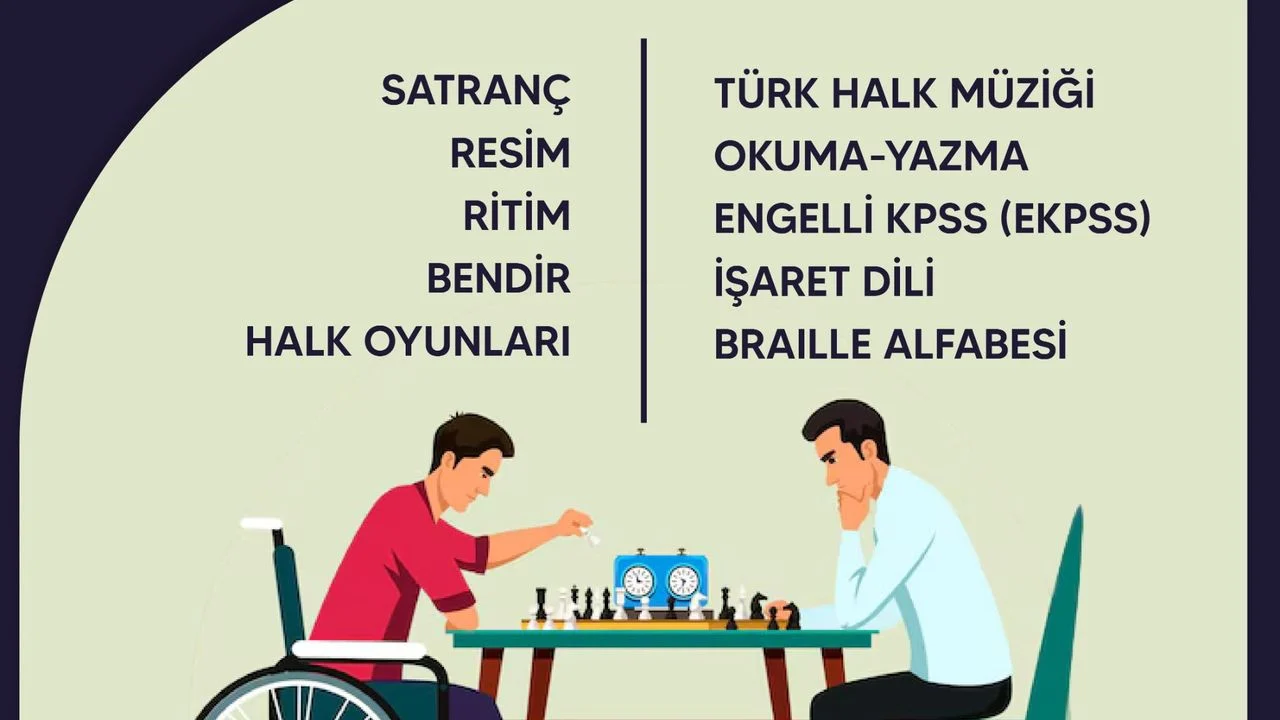 Buca’da engelsiz yaşam için yeni dönem kursları başlıyor